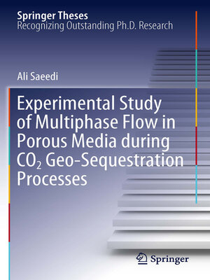 cover image of Experimental Study of Multiphase Flow in Porous Media during CO2 Geo-Sequestration Processes
